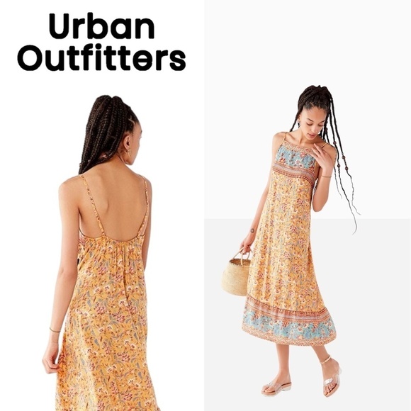Urban Outfitters Dresses & Skirts - 🌞URBAN OUTFITTERS Border Print Low Back Size S